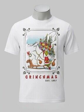 NEW The Grinch "Grinchmas Est. 1957" T-shirt